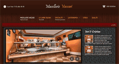 Desktop Screenshot of macellerievaccari.com