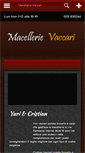 Mobile Screenshot of macellerievaccari.com